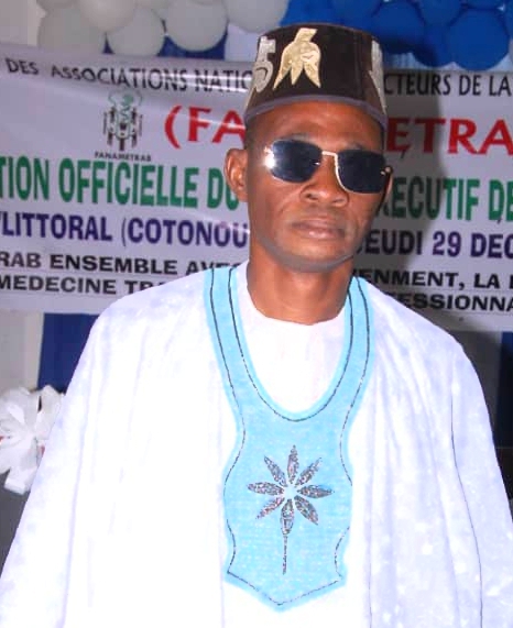 M. Angelo AGONSE, Président départemental du Littoral pour la FANAMETRAB