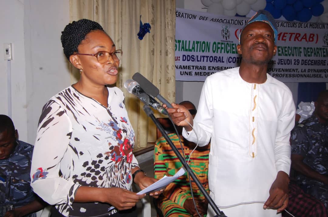 Installation du bureau départemental du Littoral, la représentante de la DDS Littoral