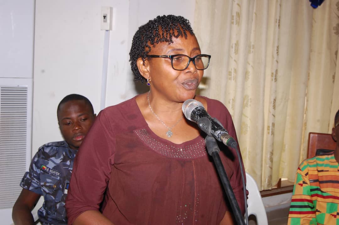 Installation du bureau départemental du Littoral, la représentante du maire de Cotonou