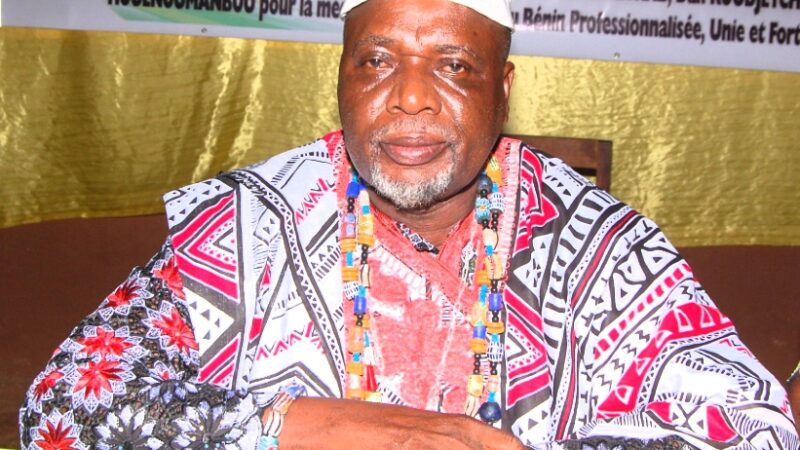 Professeur Florian DADJO DAGA, Président départemental du Zou pour la FANAMETRAB