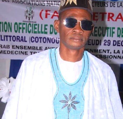 M. Angelo AGONSE, Président départemental du Littoral pour la FANAMETRAB